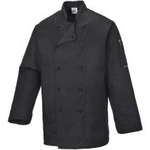 Lot de 2 - Veste De Cuisine Somerset Xxl Noir