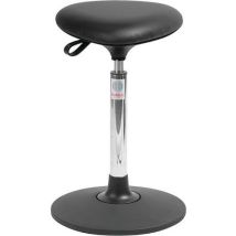 Global Professional Seating - Tabouret Haut Sway Tria - Similicuir Noir - Réglable 57-83cm - Confort & Design