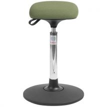 Tabouret Sway Tetra - Tissu Cura - Haut - Vert/jaune
