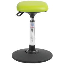 Global Professional Seating - Tabouret Sway Tetra - Similicuir Vert - Réglable Hauteur 50-69 cm - 110 kg Max