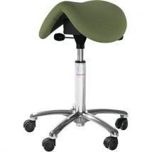 Mini Siège-tissu Cura-bas-rouletteseasy Rolling-vert/jaune