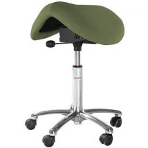 Global Professional Seating - Siège Dalton Easy seat Bas - Tissu Cura Vert/Jaune - Réglable Oeko-Tex