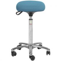 Tabouret Tetra - Tissu 3d - Haut - Bleu Clair