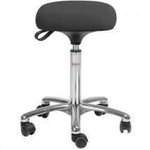 Tabouret Tetra - Tissu Cura - Medium - Noir