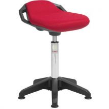 Tabouret Octopus Space - Tissu 3D Medium avec Patin Rouge - Global Professional Seating