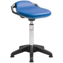 Tabouret Octopus Space-imitation Cuir-medium-patin-bleu