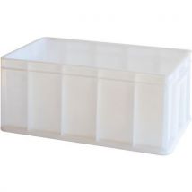Bac Renforcé Avec Poignées-490x280x205mm-blanc-20 L