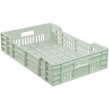 Caisse Ajourée-600x400x135mm-vert Clair-25 L