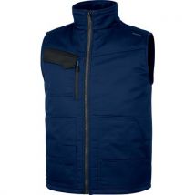 Gilet De Travail Sans Manche Stockton3 Marine/noir - S