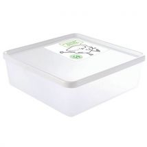 Boîte Hermétique 25 L + Couvercle Blanc