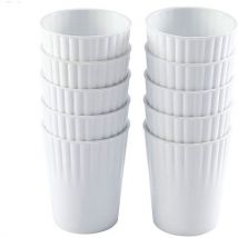 Gobelets 22 Cl Biosourcés - Blanc