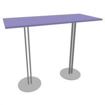 Mange-debout Roxane 140x60 Mauve/gris