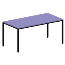 Table Loki 160x80x75 Cm Mauve/noir