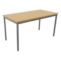 Table De Réunion Treff 140 X 70 Hêtre / Alu