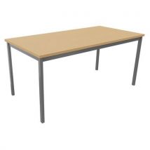 Table De Réunion Treff 160 X 80 Hêtre / Alu