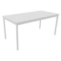 Table De Réunion Treff 160 X 80 Blanc/ Blanc