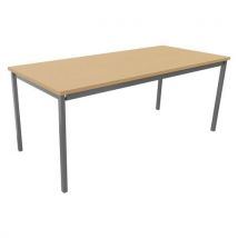 Table De Réunion Treff 180 X 80 Hêtre / Alu