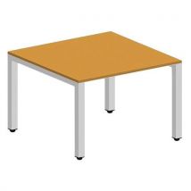 Table Basse Loki 60x60 Jaune/blanc