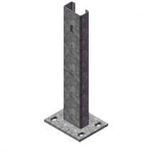Support D'extrémité Plat - C125/plat - Hauteur 70cm