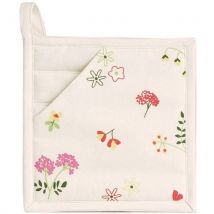Manique 2 En 1 En Coton Gardenia - 20x20cm