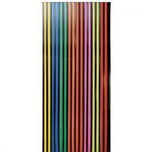 Rideau De Porte À Lanières Plastiques Antilles - 90x220cm