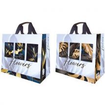 Sac Cabas Tissé Fleurs