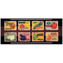 Tapis Cuisine - 50x120 Cm - Légumes