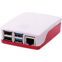 Boîtier Officiel Pour Raspberry Pi 4 Rouge Et Blanc