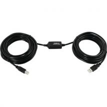 Câble Usb 2.0 Type Ab Amplifié 10m Pour Raccord Imprimante