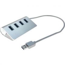 Hub En Aluminium À 4 Ports Usb 3.0
