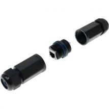 Manchon Cat. 6 Blindé Rj45 Étanche Pour Raccord D'équipement