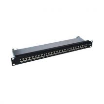 Panneau De Brassage 19'' 1u 24 Ports Câblage Awg 22 À Awg 26