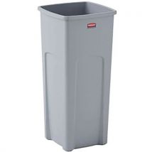 Rubbermaid - Poubelle Carre 87l Grise