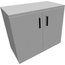 Armoire 2 Portes Battantes L800xh735xp432mm Blanc