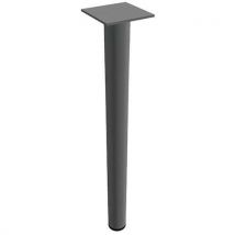 Pied Tube De Renfort Gris Alu