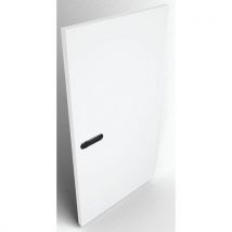 Porte 2 Cases Avec Serrure À Code Sans Fente Blanc