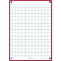 Fiches Bristol Revision 2.0 Oxford A5 Q5x5 Cadre Rouge