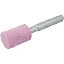 Meule Tige Ø6x40 Mm Corindon Rose Cylindrique - 20x13 Mm