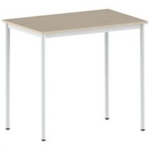Mange Debout Carélie 120x80 Cm Ht 110 Cm Strat Érable Blanc