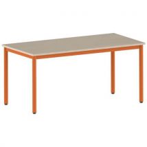 Table Carélie 160 X 80 Cm Fixe T6 Strat Érable Papaye 2011