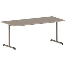 Table Bandana 180x80 Cm Fixe T6 Strat Chêne Hongrie Noisette