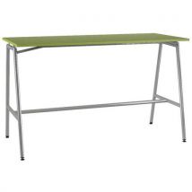 Mange-debout Ella 180x80cm Strat Abs Dl Vert Anis/gris