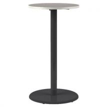 Mange-debout Menorca Ø60 Ht110 Str. 24mm Pc Craie/noir