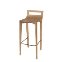 Tabouret Mathilde 4 Pieds Hauteur 80 Cm Bois Naturel