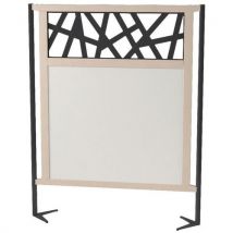 Claustra Ella 126x160 Ajo Pan Mél Blc Craie/blc Pastel/noir