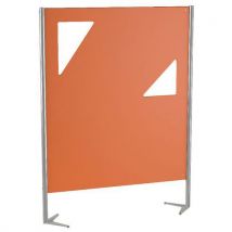 Claustra Delta 120 X 159 Cm Panneau Compact Orange Gris