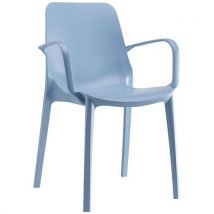 Lot De 4 Fauteuils Ginevra - Azur