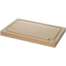 Planche À Découpe De Viandes Avec Rigole 50x35x4 Cm