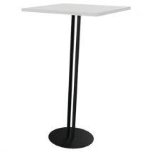 Mange Debout Roxane 60 X 60 Pièt. 2 Tubes Blanc/noir