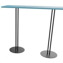 Mange Debout Roxane 140 X 40 X 110 2 Pieds Cèdre Bleu/noir